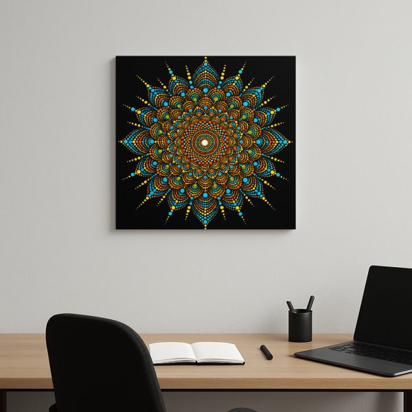Expansion Of The Universe - Dot Mandala Painting - Image 3